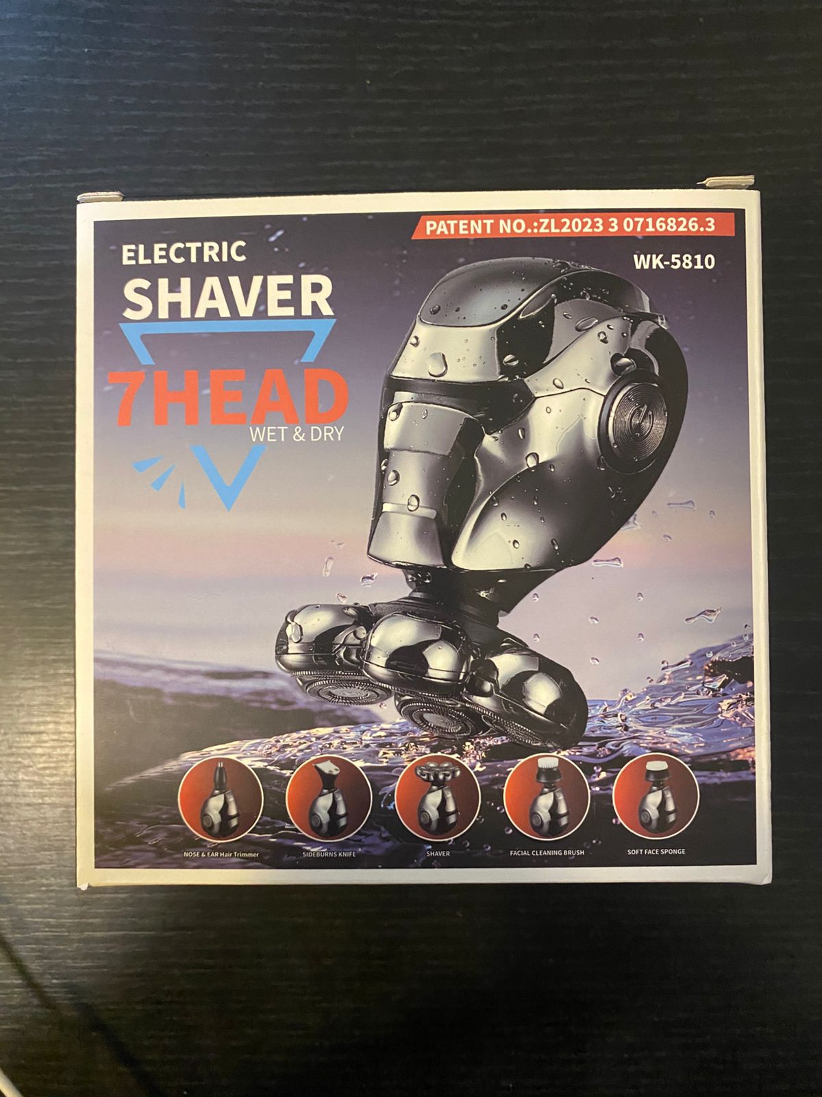 Kit afeitadora eléctrica multifuncional Shave